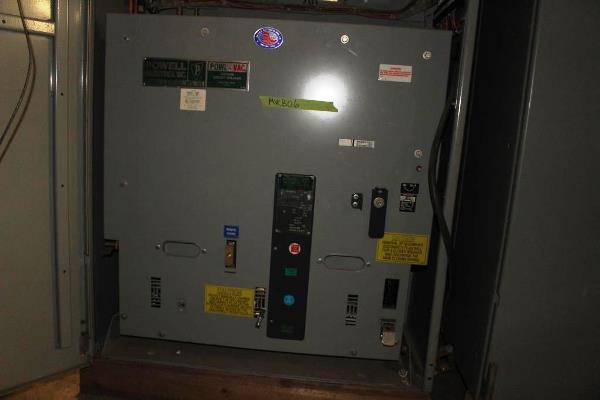1200 Amps, Powell, O5PV0250-31, with gear, MVCB006 (5 available)