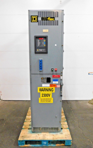 Square D, ISO-Flex 3 medium voltage controller, 400 HP, 360 amp, 2400 Volts