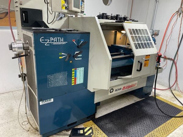 Bridgeport, Romi #EZ-Path, CNC lathe, 40