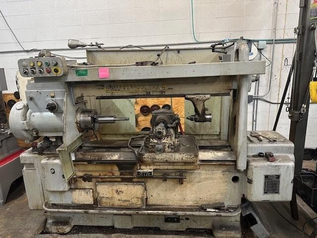 Barber-Colman #16-36, universal gear hobber, 16" diameter, 5" hob diameter, double thread index, 10" 3-Jaw