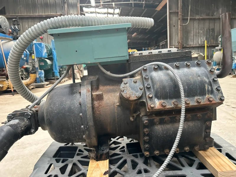 York ZB6S1D46/50S, Semi-Hermetic Compressor, 50 HP, 460