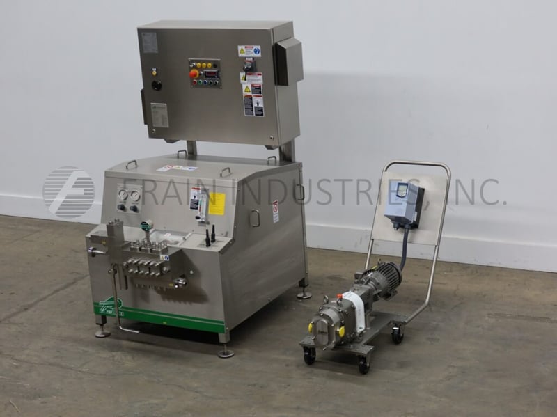 FBF Italia SRL #3015, 2-stage, variable speed homogenizer, up to 132 gallons per hour