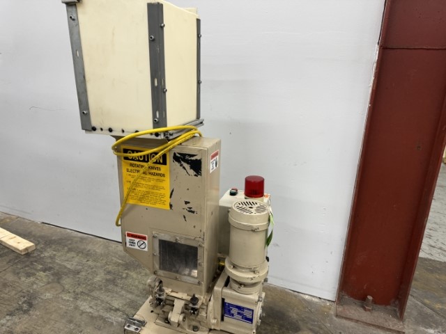 11" x 14" Nissui #SA32, slow speed granulator, 1 HP top fed opening, 54" feed height, 2000