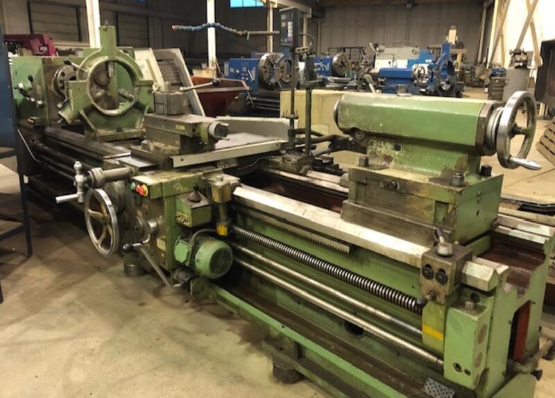 33" x 118" Stanko #16K40-3, Manual Engine Lathes, 19.1" socs, 10-1250 RPM, 4.1" bore, DIN-11 spindle taper