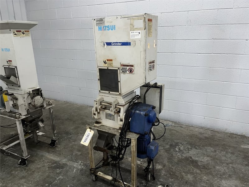 9" x 10" Matsui #SMGL2-100U, low-speed granulator, 2010