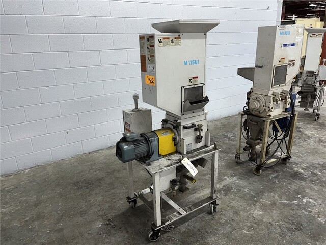 9" x 10" Matsui #SMGL2-100U, low-speed granulator, 2015