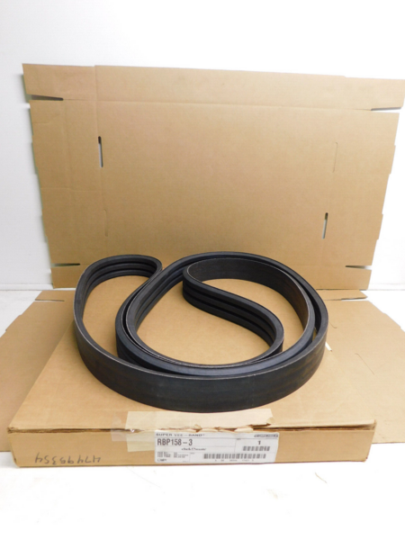 Carlisle, RBP158-3, Super Vee-Band V-Belt, 3 Sections, 162" OD, 1.97" Top width, New