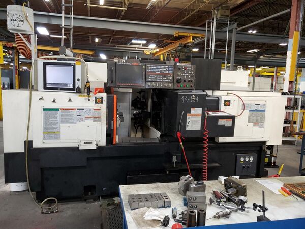 Mazak #Multiplex-6300-ii-Y, multi-axis CNC lathe, 16.9