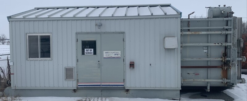 520 HP Ariel #JGJ/2, reciprocating compressor, 2-stages, 520 HP @ 1800 RPM Waukesha H24GL, 1998