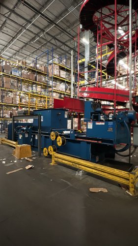 Balemaster #4830G-8 (EO-840), horizontal automatic tie baler, 60' x 40" feed opening, 30 HP, 2017