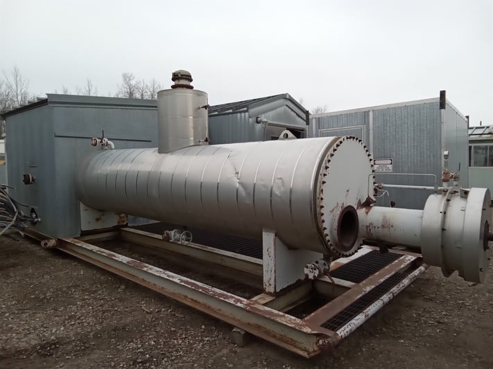1 MMBTU/hr Sour Line Heater, 3" coil diameter, 3747 psi, 1998