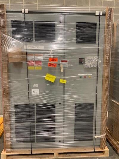 500 HP ABB, ACS 880 VFD, 600 Volts, w/ capacitor reform & testing (2 available)