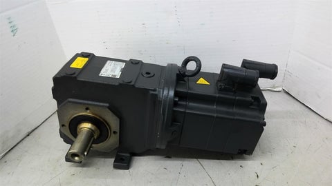 Siemens #1FK7060-5AF71-1SU5-Z, gear servo motor, 3000 RPM, 4:1 ratio