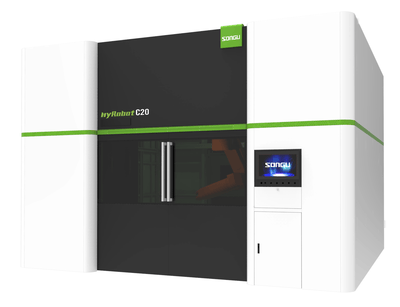 Bescutter #HyRobot, 3D Robot Fiber Laser Metal Cutter, 1500-2000 watt, Fanuc M-20iA, Raytools head, IPG