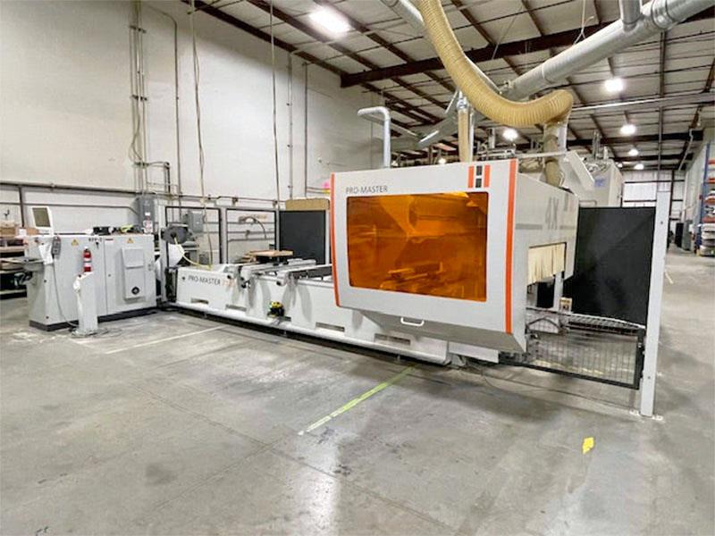 Holz-Her #Pro-Master-7122K-4X, CNC Machining Center w/ATC/Boring/C-Axis, 142" X, 59" Y, 22" Z, 8.26"