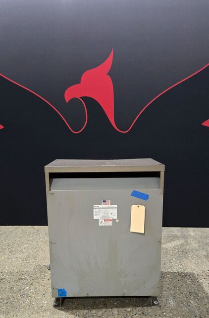55 KVA 208/120 Primary, 208/120 Secondary, Federal Pacific #WS-8, Transformer, 3 Phase, 60 Hz