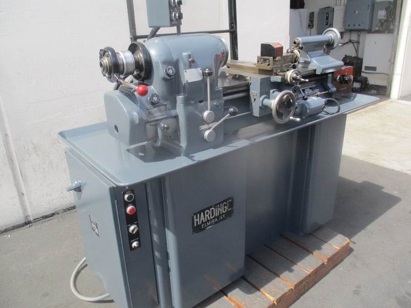 11" x 18" Hardinge #HLV-H, precision toolroom lathe, 125-3000 RPM, good condition