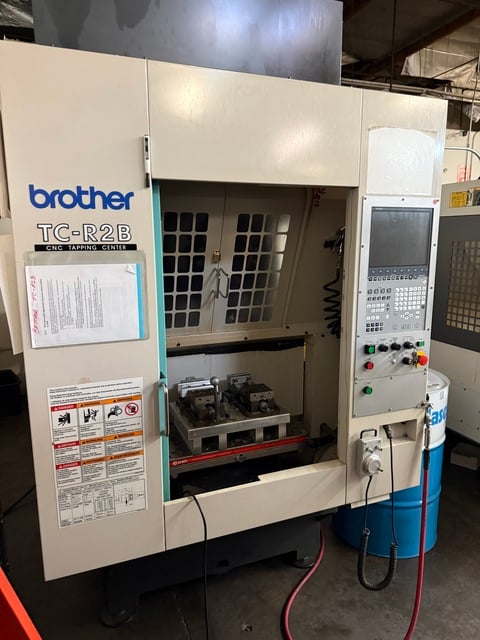 Brother #TC-R2B, 2-pallet CNC tapping center, 20k RPM, #40, 2011