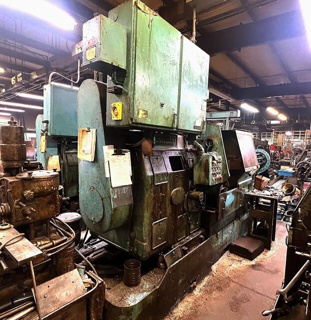 Acme-Gridley #RA-8, 3/4", with stock stand & reel, 6 cross slides, 2 intermediate slides are shelf type, 2