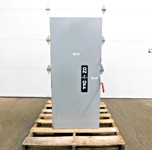 400 Amp. General Electric TG4325 MOD 7 safety switch, 100 HP, 240 VAC