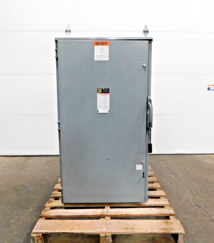 400 Amp. Square D H365R, heavy duty safety switch, 600 Volts