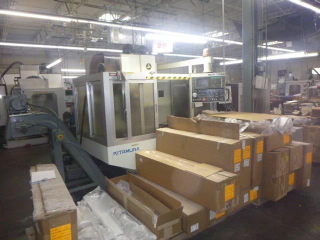 Kitamura #MyCenter-3X, CNC vertical machining center, 20 automatic tool changer, 30" X, 18" Y, 18" Z, 10000
