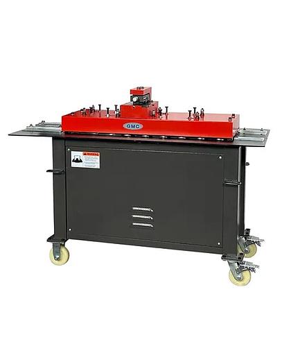 GMC #PL-18C, Pittsburgh Gmc, 26 ga.-18 gauge, German locks for round ducting, 1/2" depth of pocket, 23 FPM
