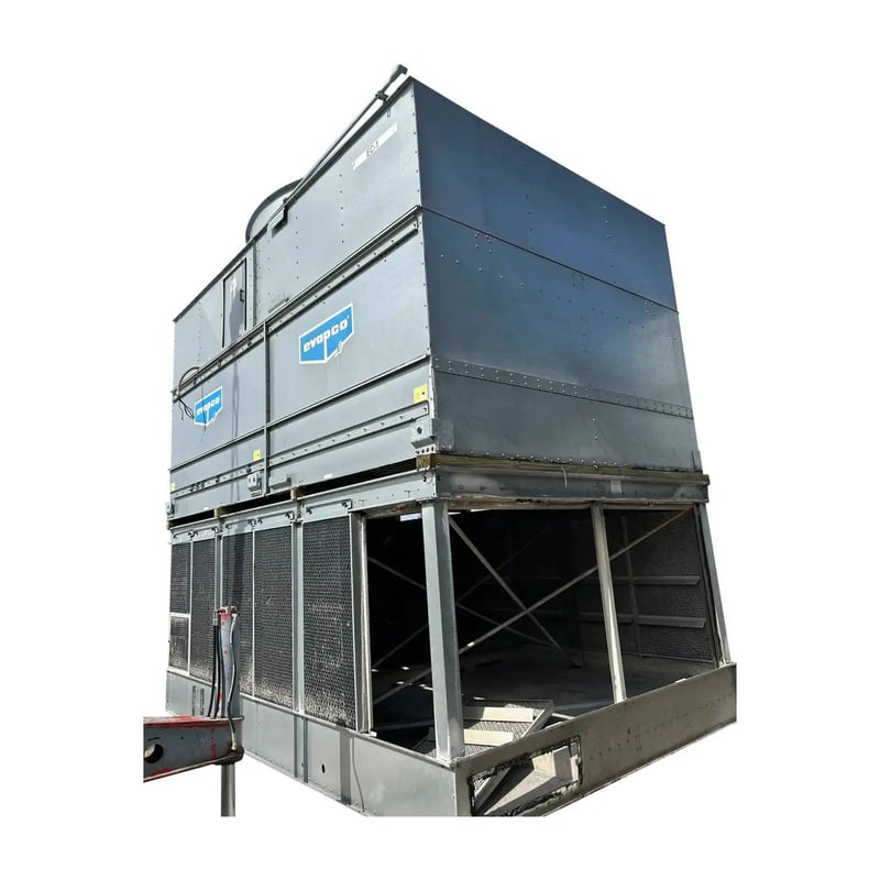 892 Ton, Evapco #ATC-1784E-1G, Evaporative Condenser, 400 psig, 136,000 CFM, R-717, 120.5 cu.ft. coil, 7.5 HP