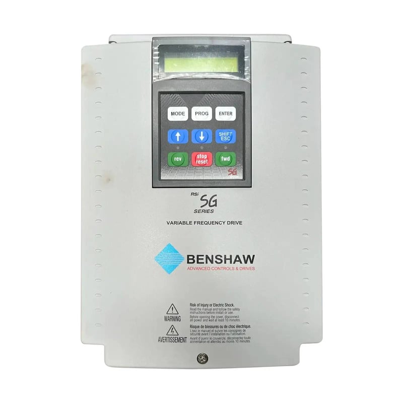 15 HP Benshaw, RSI-015-SG-4B, Variable Frequency Drive, 440-480 Volts, 3 phase, 25 A