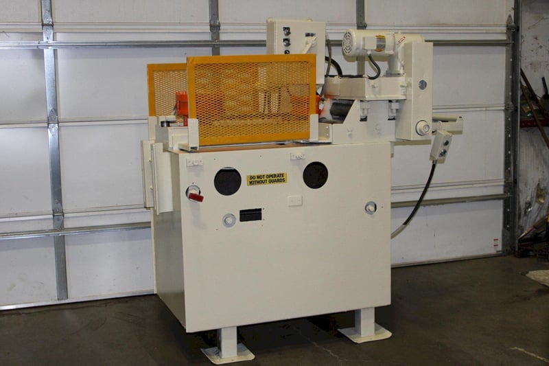 12" x .342" Air Feeds #AF5-12X18, air feeder straightener, 18" stock, 5-roll straightener, powered entry