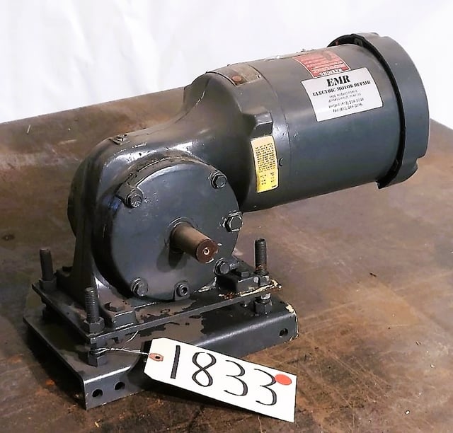 .7 HP @ 1750 RPM, U.S. Motors #E438/TC8T165R102F, Syncrogear Module, Frame 6, Type GWP, 58.00 :1 Ratio