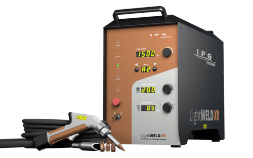 IPG Photonics #LIGHTWELD-XR, handheld laser welding & cleaning system, extended range