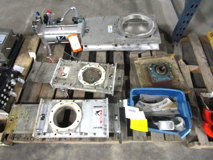 6" Salina Vortex #FHS06-P-PET, Maintenance Gate Valve, Manual Slide Valve