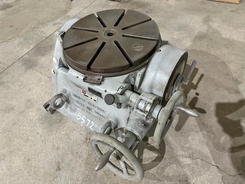 18" Sip #PI-450, tilting rotary table, 180 teeth on the platen