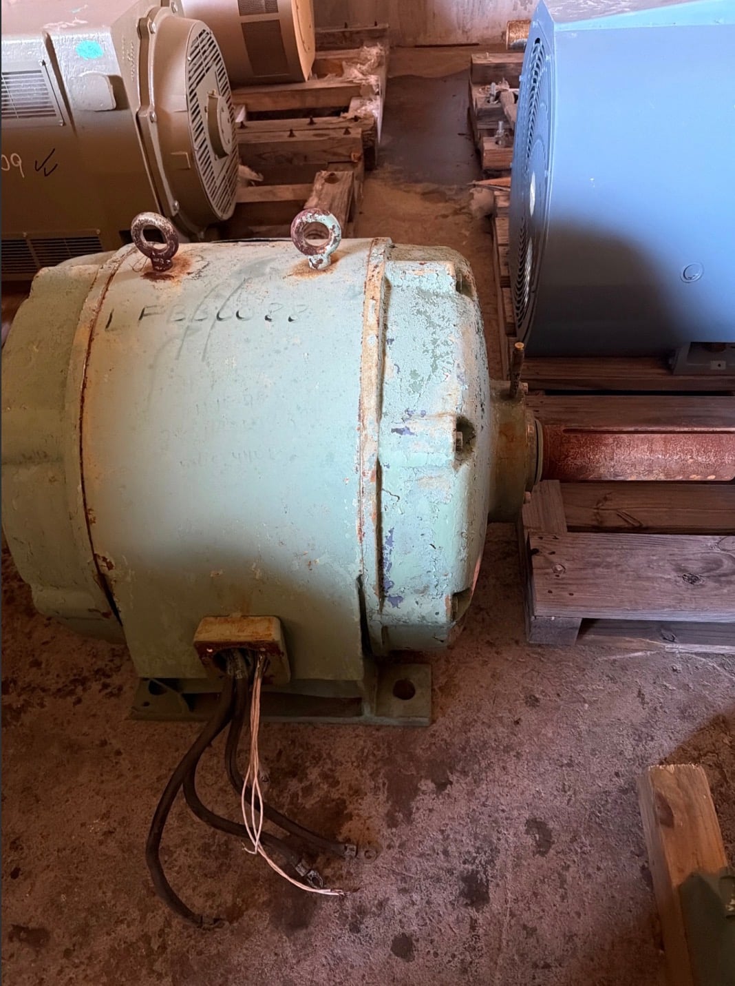 250 HP 1180 RPM Westinghouse, Frame 580-C, ODP, BB, 440 Volts, Offered electrically OK or Rebuilt with