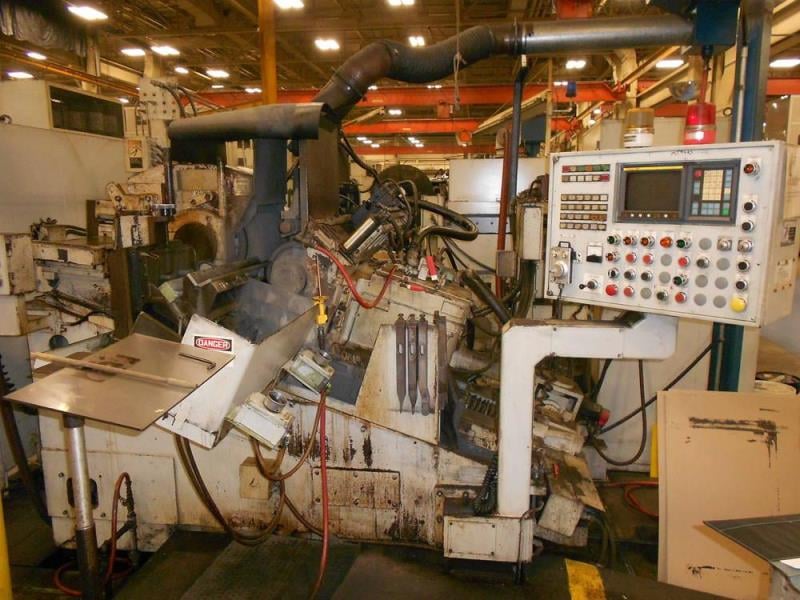 Koyo #KC-300, CNC centerless grinder, Slant Bed, twin grip, 4.72" grinding capacity, 24" x 12" grinding