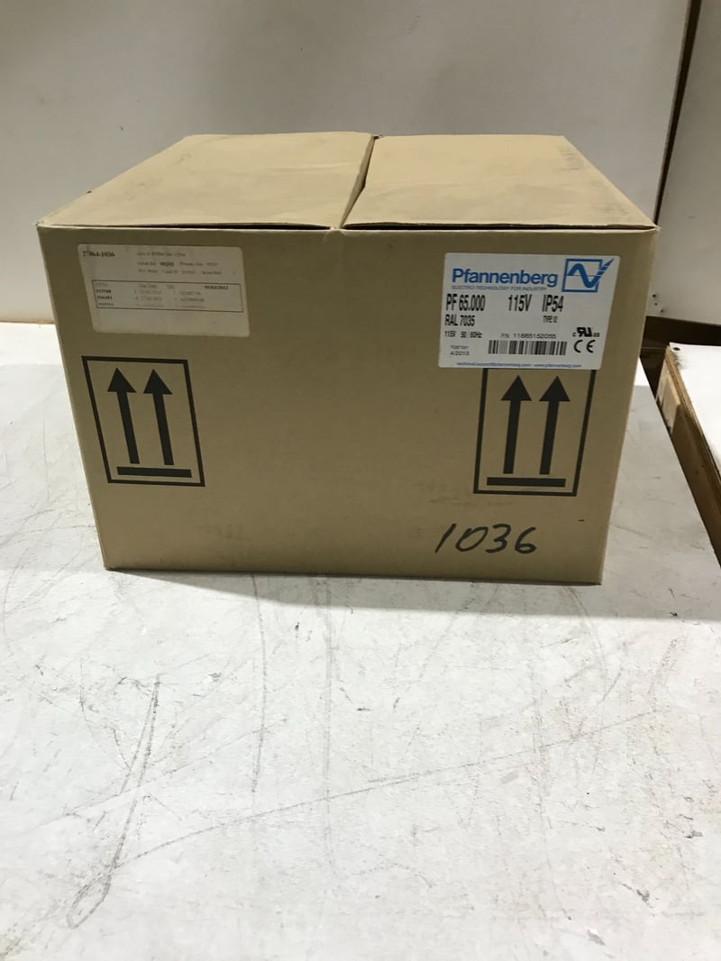 Pfannenberg #PF65.000, fan vent, new in box