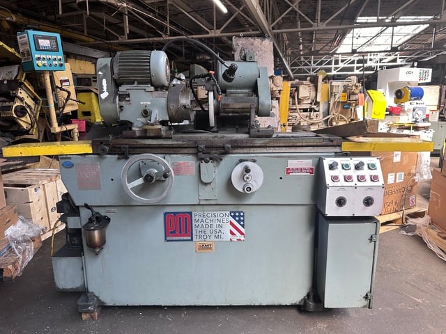 12" x 20" Parker #1C, ID/OD universal grinder, 5" x 20" worktbl., 6" 4-Jaw chuck, 10 HP, 1000 RPM spindle