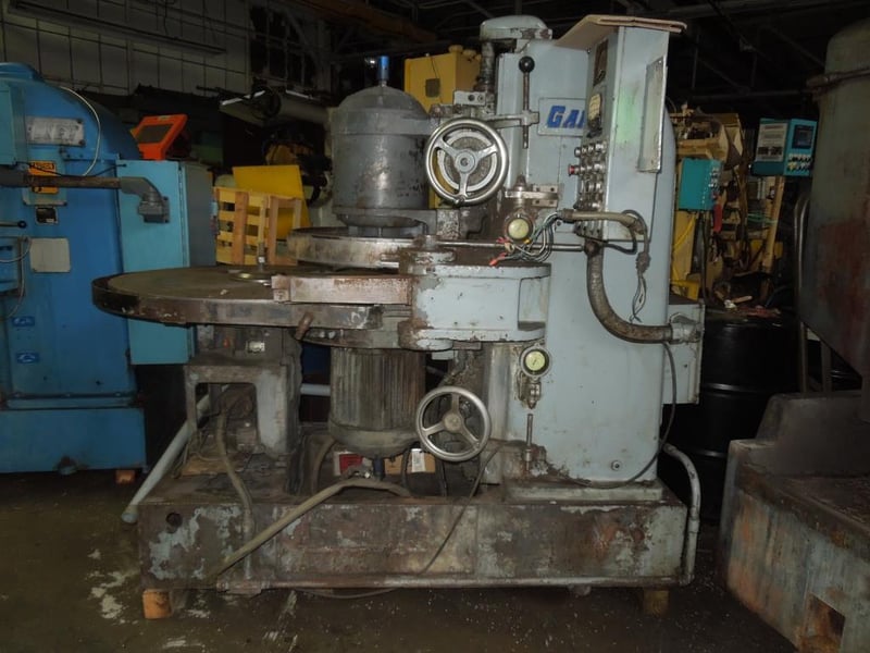 Gardner #2V18-24, Vertical Opposed Disc Grinder, 24" diameter Wheel, 40" diameter Rotary Carrier, 15 HP, 1175