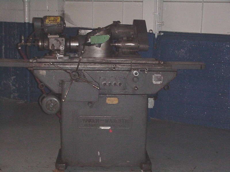 Parker #B, internal grinder, 10" swing, 24" centers, 6" 5-Jaw chuck, 5" x 42" table, 24" table travel, 1957