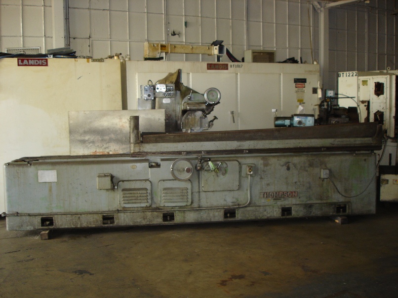 12" x 72" Thompson #B, Reciprocating surface grinder, 12" diameter x 2" width grinding wheel, 10-100 FPM, 5