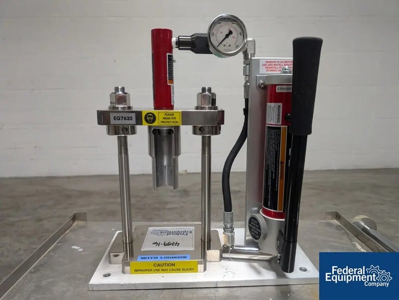 GlobePharma #MTCM-II, Single Station Manual Tablet Press
