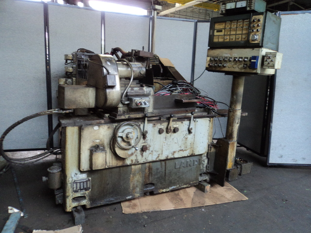 10" x 20" Landis #2R, plain cylindrical grinder, 24" x 3" x 8" grinding wheel, 10 HP, 1000/1271 RPM, 1979