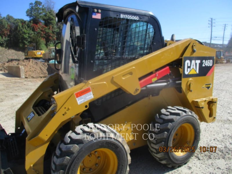 Cat 246D, Skid Steer Loader, 1934 hours, S/N: BYF05060, 2019