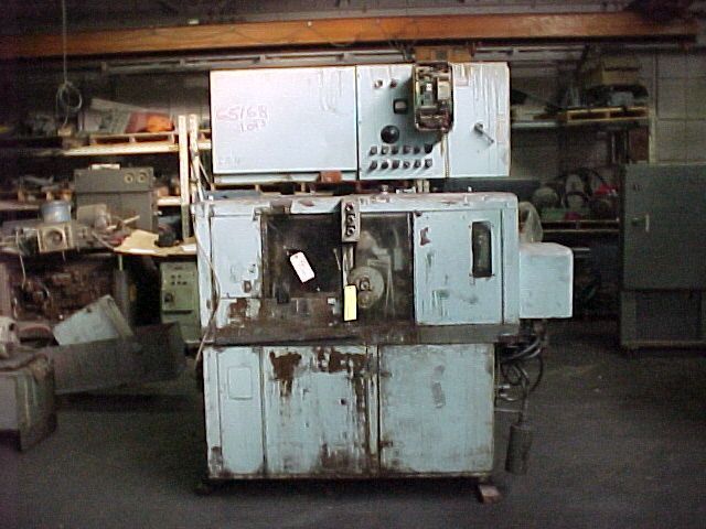 Bryant #C, Centalign Race grinder, 4" O.D. work capacity, 10" swing, 1" grinding stroke, 8" wheel Slide