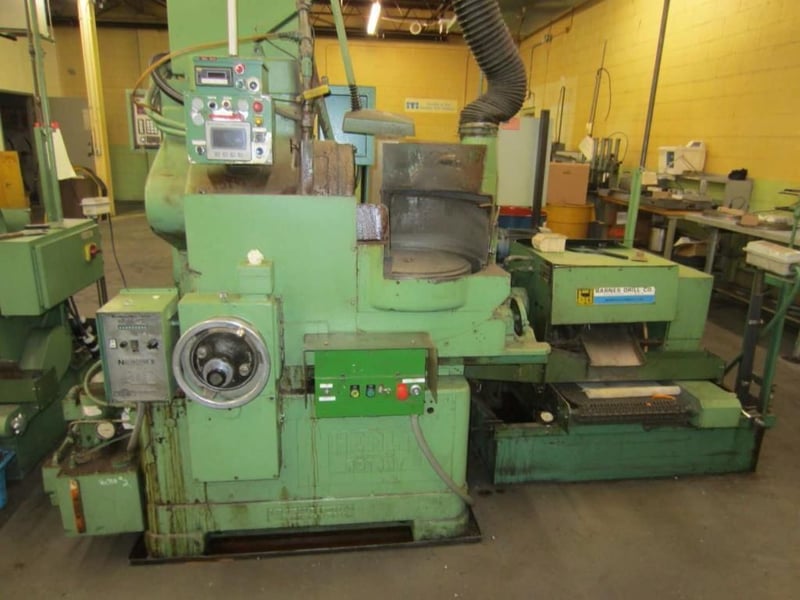 Heald #261, rotary surface grinder, 18.5" swing, 17.5"/16" chuck, 14" x 1.5" x 5" wheel, 8" grinding stroke