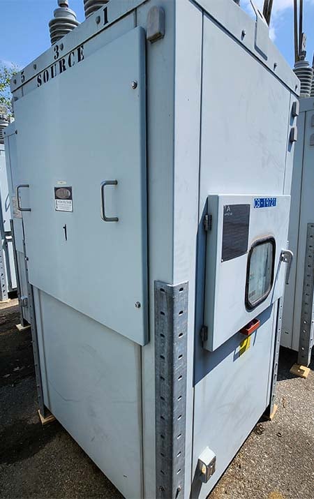 1200 Amp, AREVA, EOX-15, 15000 Volts, SUBSTATION VACUUM BREAKER