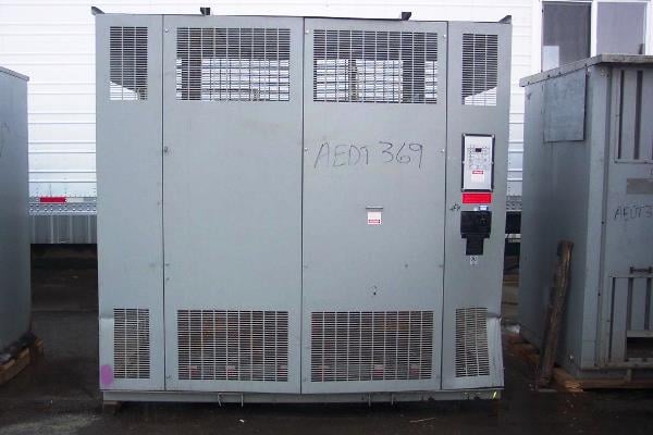 3000 KVA 12470 Primary, 480/277 Secondary, Cutler-Hammer, dry, AA/FA, taps, AEDT369