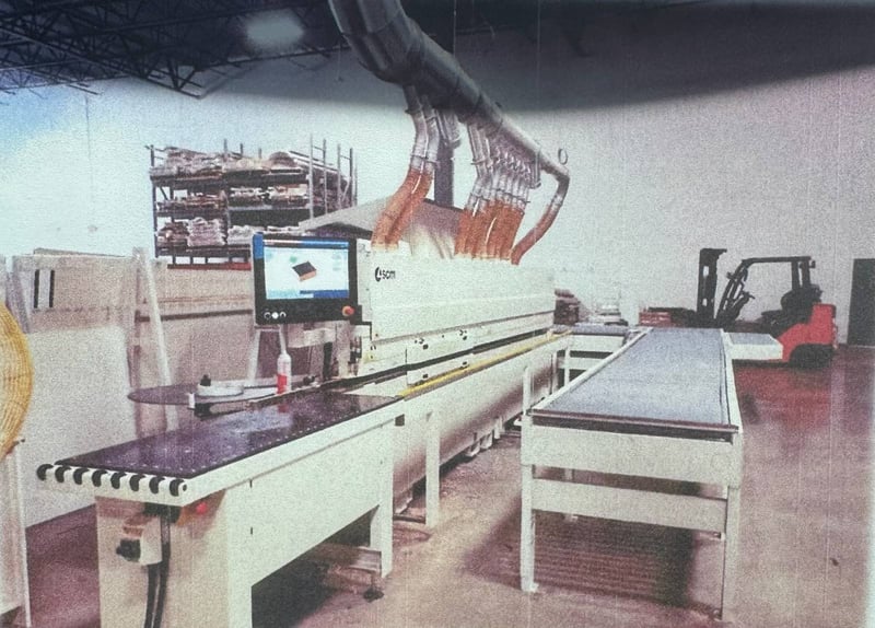 Stefani #KDR, Single Sided Edgebander, w/ return conveyor, 2019