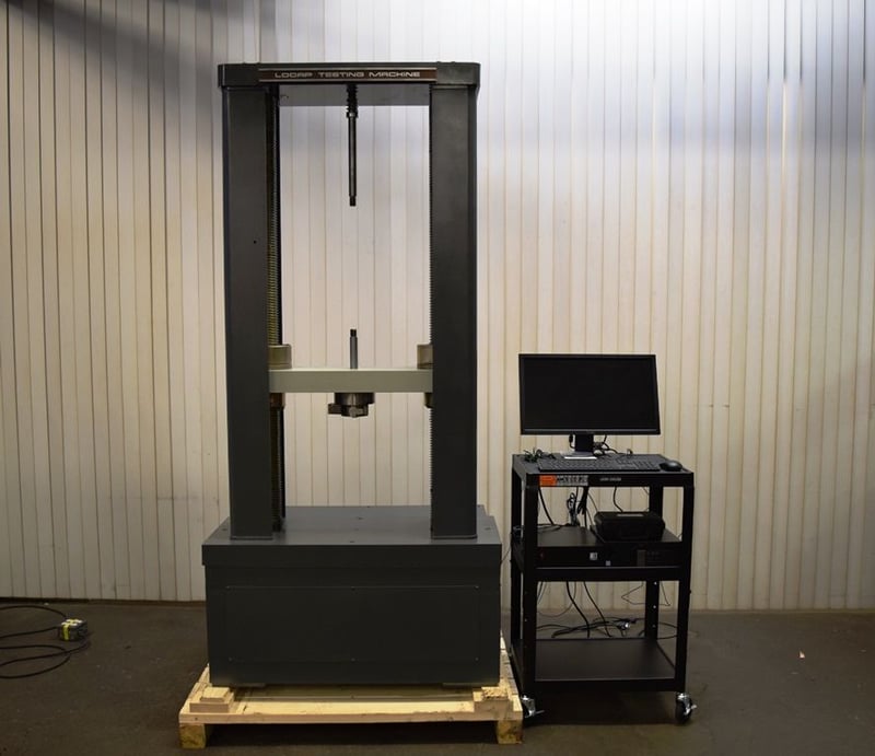 60000 lb. (300 kN) Tinius-Olsen #LoCap, recinditioned/retrofitted & certified